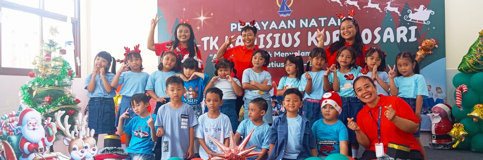 Natal bersama KB-TK Kanisius Kurmosari